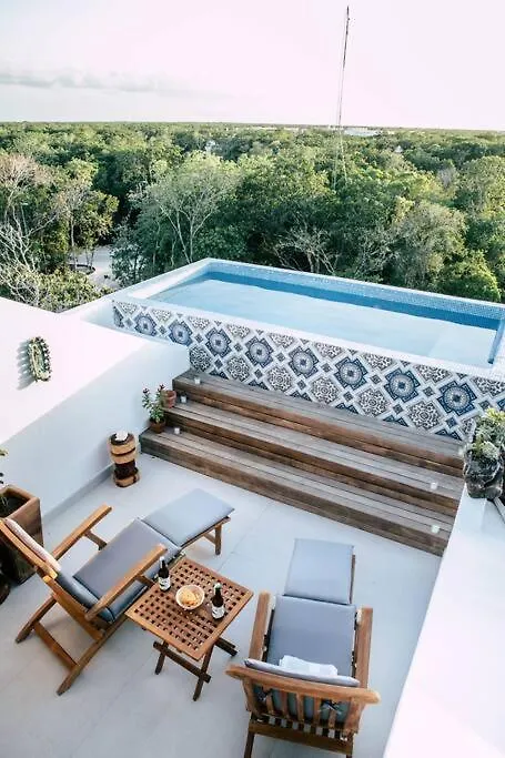 Апартаменты Boho Penthouse Sunset View Priv. Pool Aldea Zama Тулум Мексика