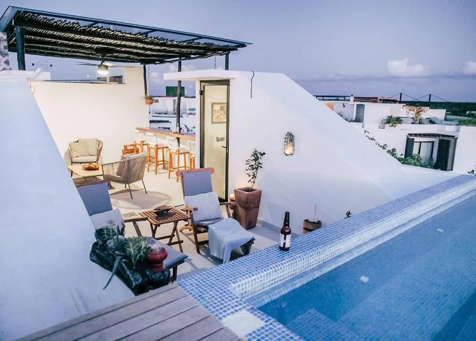 Апартаменты Boho Penthouse Sunset View Priv. Pool Aldea Zama Тулум